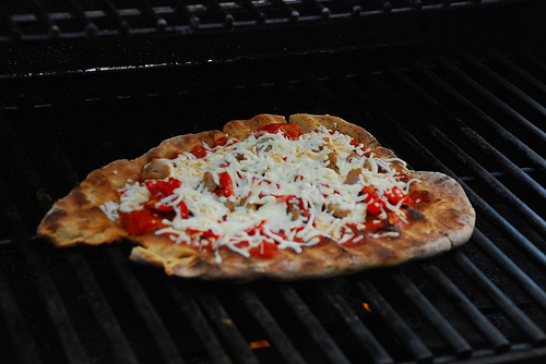 Thai Grilled Pizza